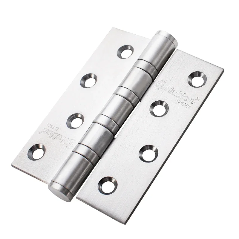 2PCS Black Iron Door Hinges Furniture Hardware Butt Hinges for Window Cabinet Drawer Dresser with Screws Home Repair Tools
