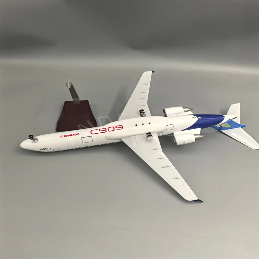Modelo de avión C909 Lao, modelo de avión a escala 1/70, avión de resina de 47,5 cm, juguete Airbus para niños con tren de aterrizaje de rueda