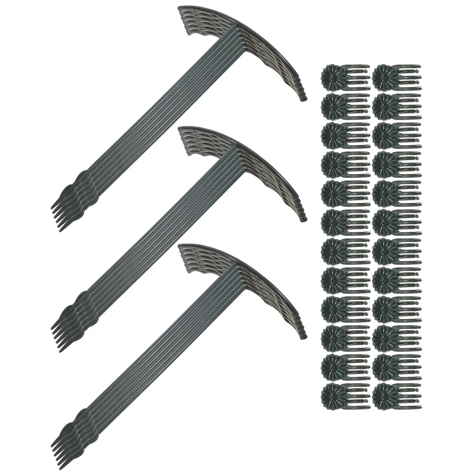 1Set Plant Support Stakes Plastic Climbing Support Frame Stem Clips for Flower Vegetable Indoor Outdoor Garden Plants Stability