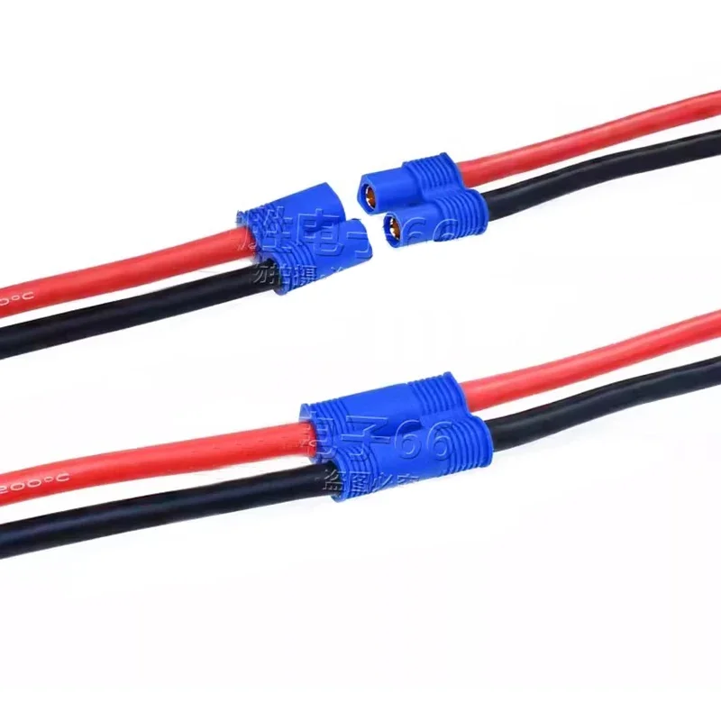 1pc EC3 EC5 EC8 Male Female Connector Emergency Starting Power Bullet Banana Plug Cable for RC Battery Toys Pigtail Wire Adapter