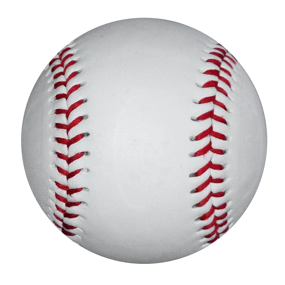 

High quality 9" Handmade Baseballs PVC Upper Rubber Inner Soft Baseball Balls Softball Ball Training Exercise Baseball Balls