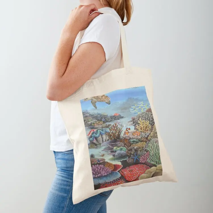 

The Fishing Hole Tote Bag custom canvas bag personalized tote bag Handbags women reusable grocery bags