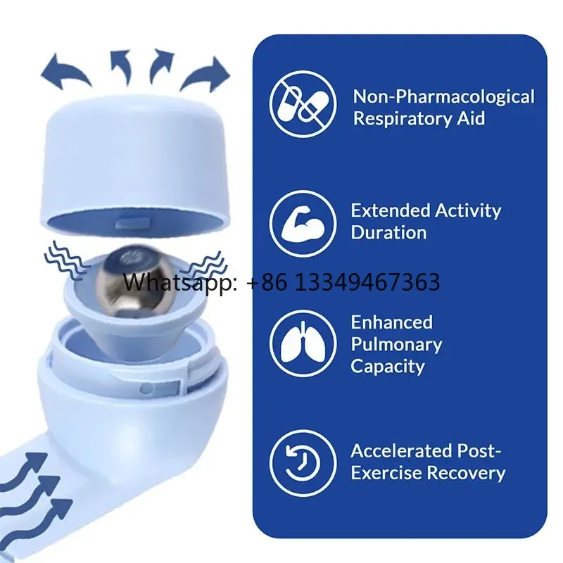 

wholesale Cross-border respiratory trainer phlegm excretor elderly portable manual phlegm removal lung flute phlegm in stock