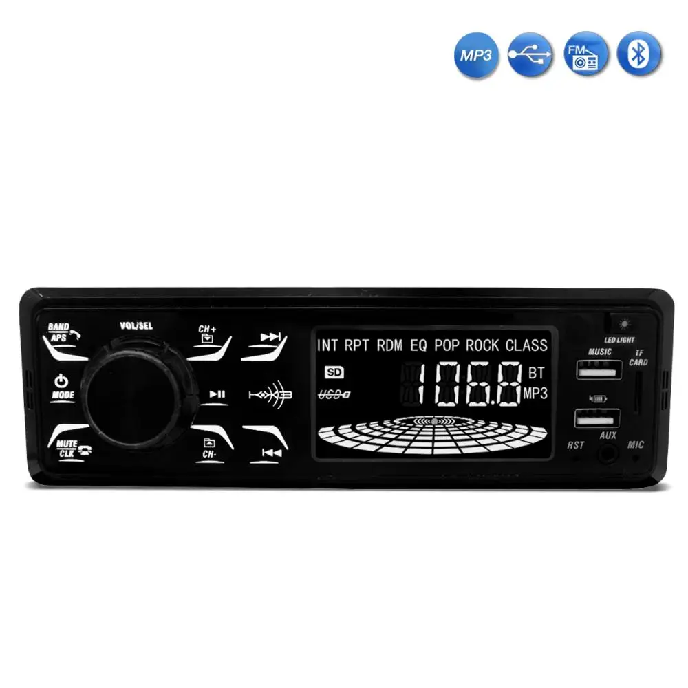 Car Radio Mp3 Player KRC1700R Bluetooth USB SD AUX FM 4x50W KX3