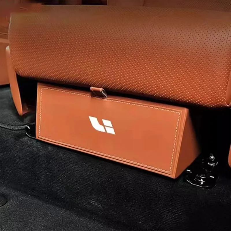 

Li Lixiang L8 L9 2022 2023 Car Storage Box Under the Second Row Seats Storage Organization of Artifacts Drawer Accessories