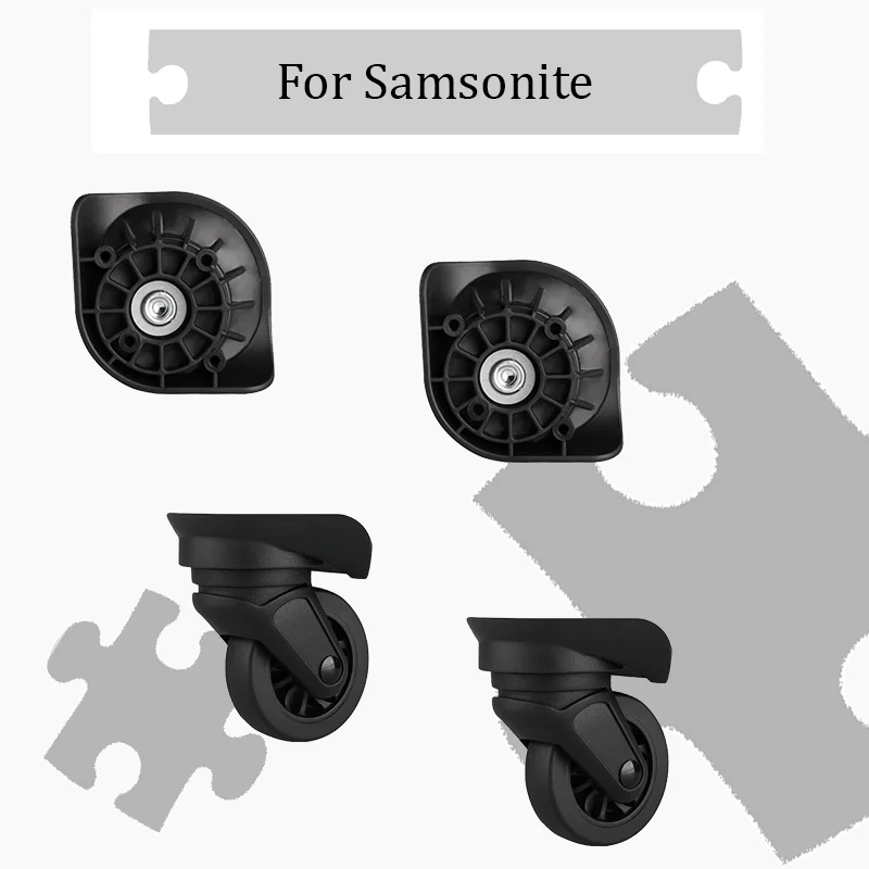 

For Samsonite 75R Airport Silence Black Technology Luggage Silencing Universal Wheels Precision Steel Bearings Late Night