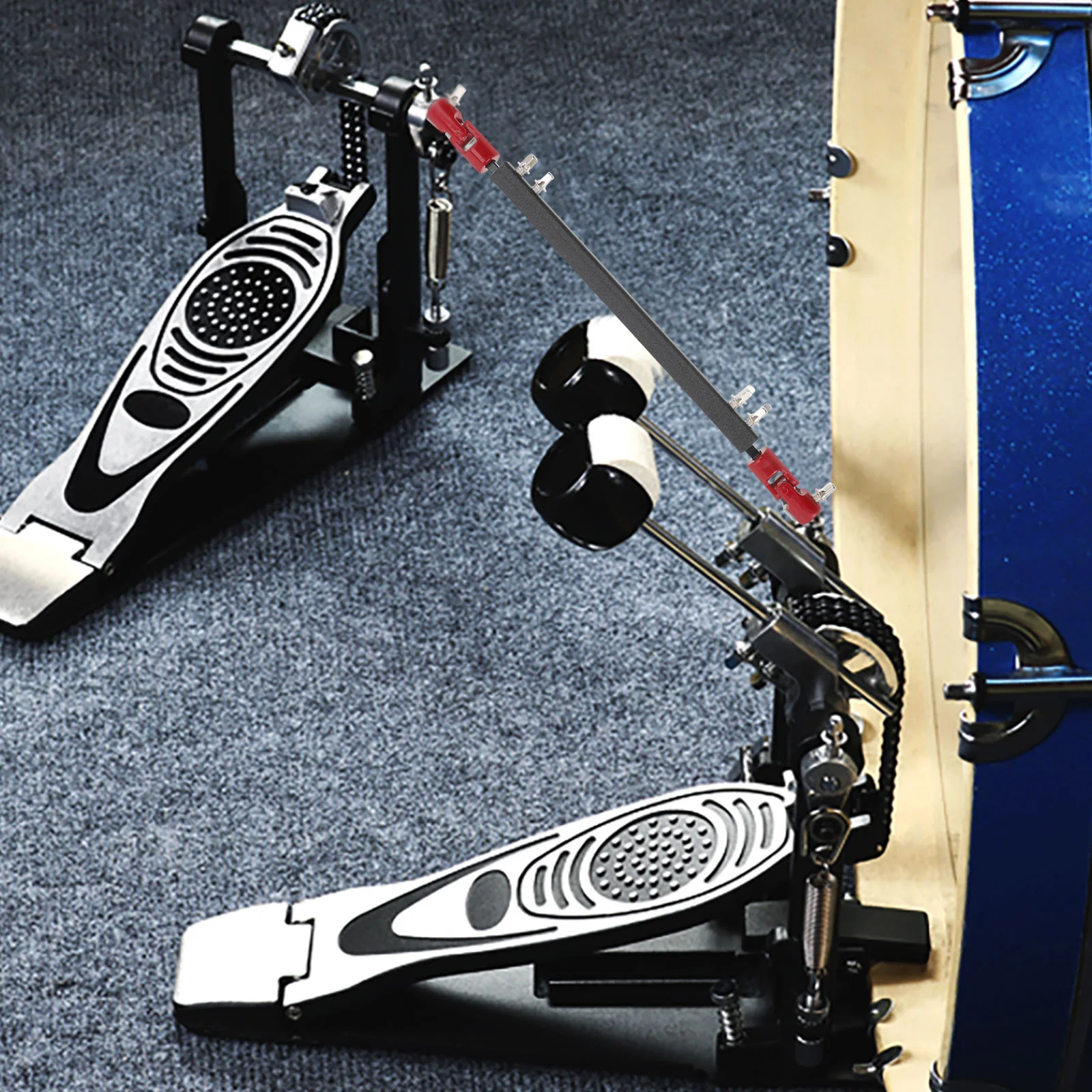 

Connecting Rod Professional Drum Pedal Linkage Bass Kit Part Metal Kick
