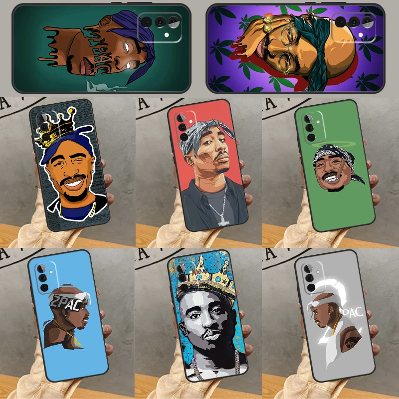 Rapper 2pac Singer Tupac Case For Samsung Galaxy A15 A35 A55 A53 A33 A13 A36 A56 A26 A16 A22 A32 A52 A54 A34 A05 A06