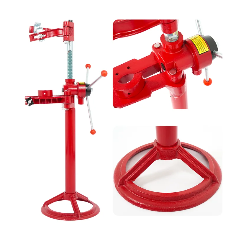 Heavy-Duty Metal Vehicle Shock Absorber Repair Tool with Spring Compressor & Strut Coil Removal Function (29 kg)