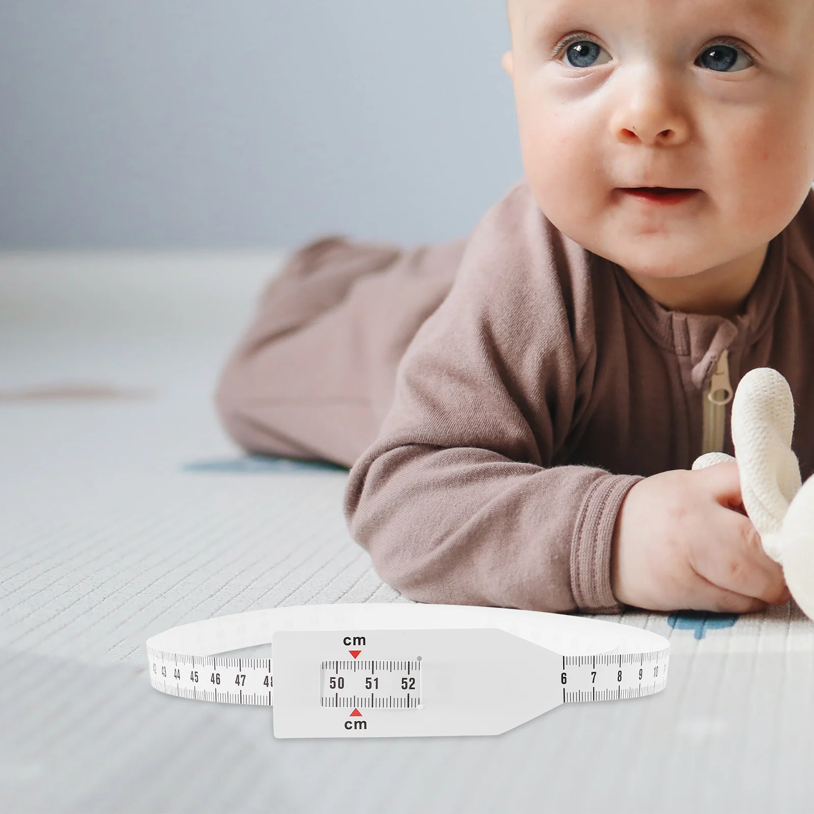 

2pcs Infant Arm Head Circumference Measuring Tape 70cm White 56cm Colorful Plastic Durable Accurate Measurement Body Ruler Craft