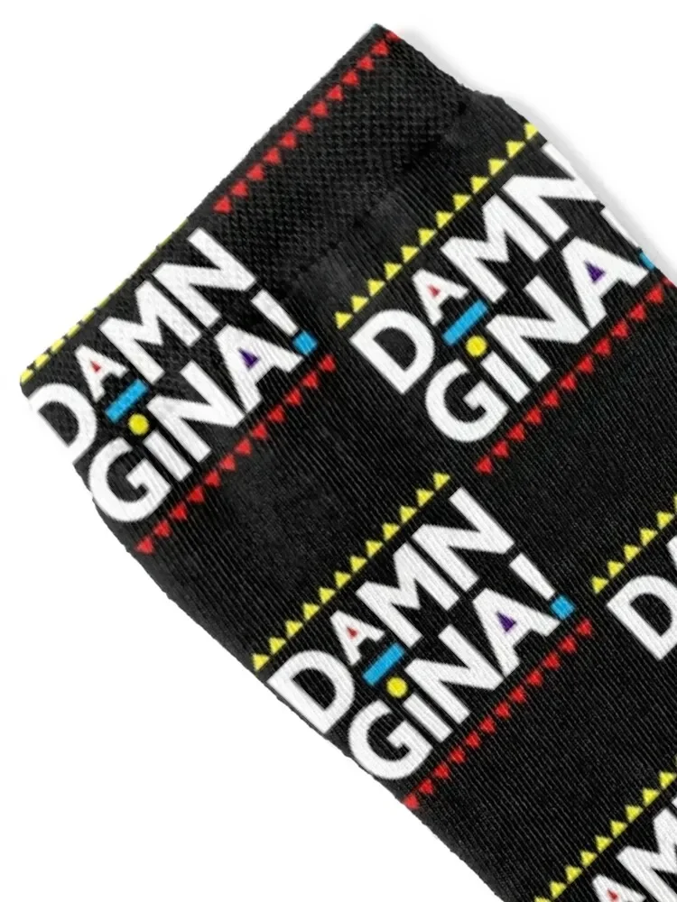 Damn Gina Socks retro Thermal man winter basketball Socks Girl Men's