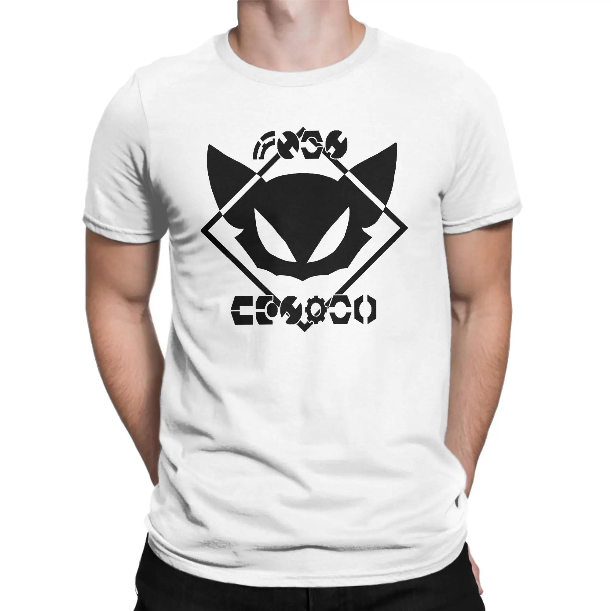 Retro Space Classic Ratchet & Clank Funny 100% Cotton T-Shirt Tees Tops For Men