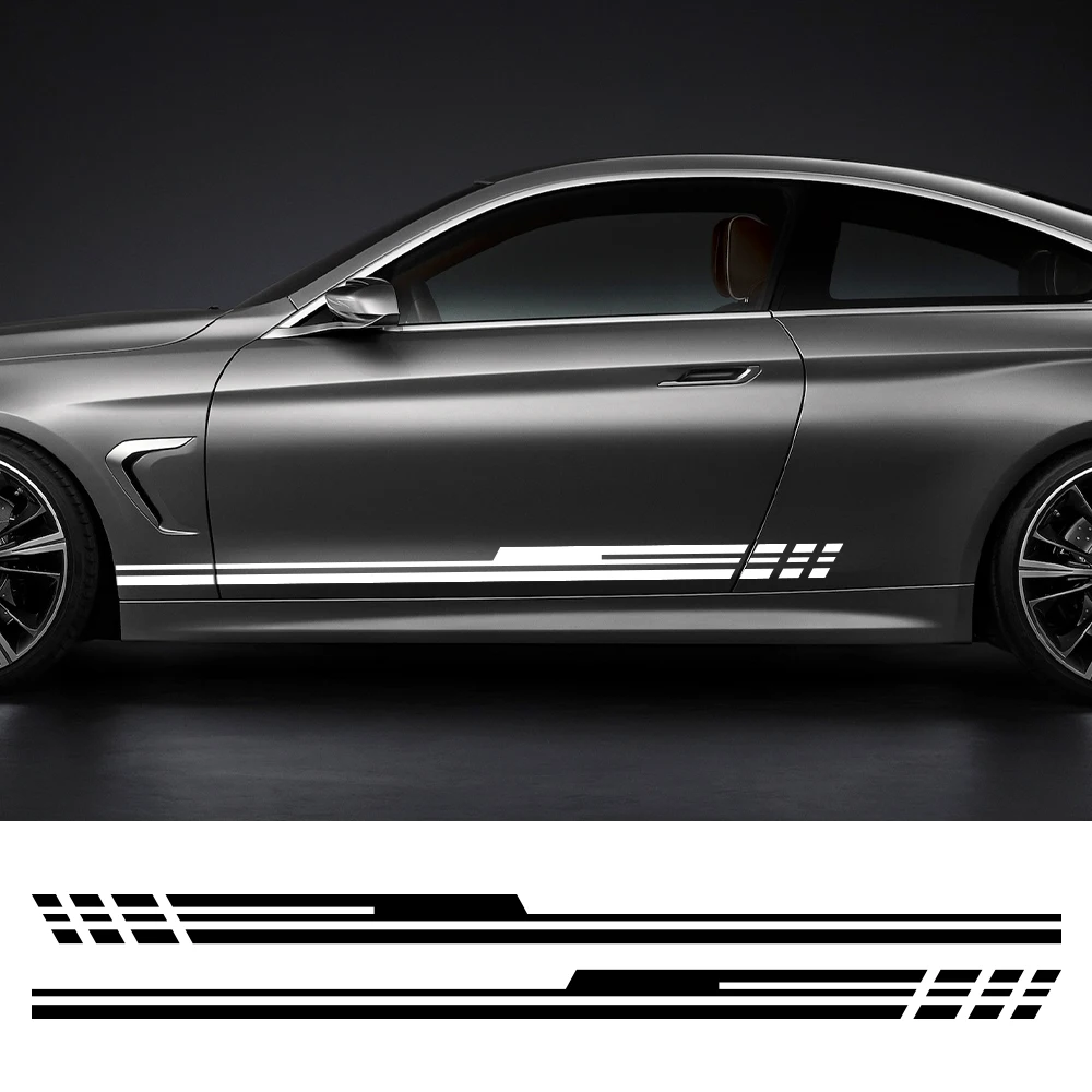 

Car Stickers Racing Sport Decor Decal Vinyl Wraps Decoration Auto Door Side Tuning Accessories For Cars SUV Pickup Truck Vehicle