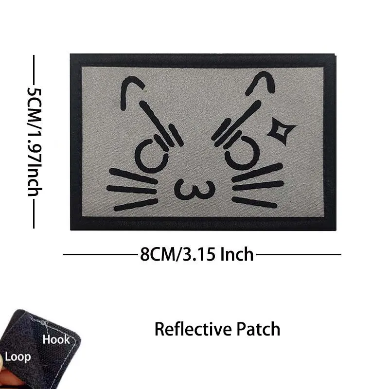 Cartoon Patches Hook and Loop Applique