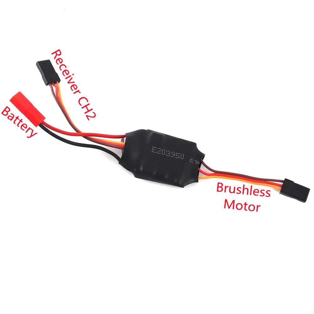 2-3S 5V 2A BEC бесщеточный 15а ESC для K989 1/24 1/28 1/32 Mini-Z Mini-Q 1410 модель автомобиля Багги грузовика запасные части