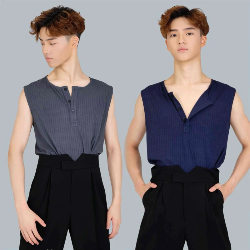 

Детская одежда для латинских танцев, жилет без рукавов для латинских танцев, штаны для современных танцев, костюм для соревнований по бальным танцам для мальчиков, SL13463