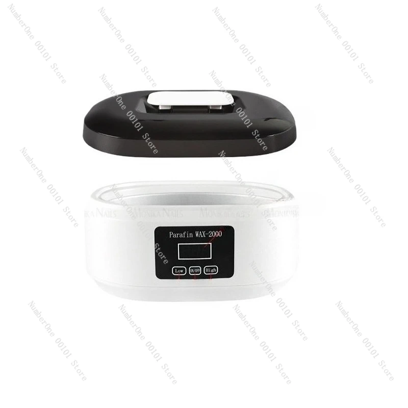 200W beauty and body wax melting machine | Large capacity high and low temperature control visual hand wax machine