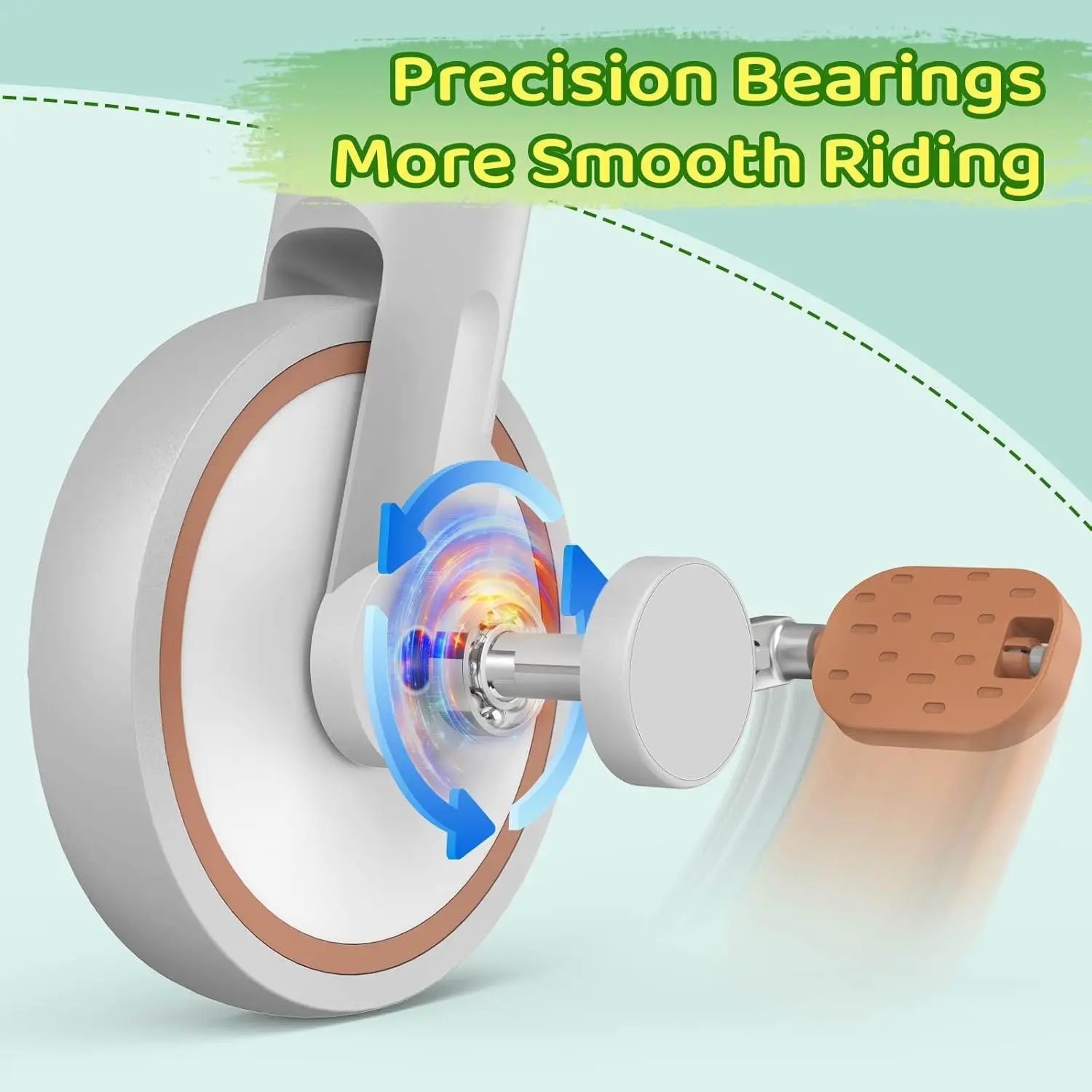 調節可能なシートとハンドルバー付きの幼児用三輪車,取り外し可能なバスケット,2〜5歳の男の子と女の子への誕生日プレゼント,カラフルな照明
