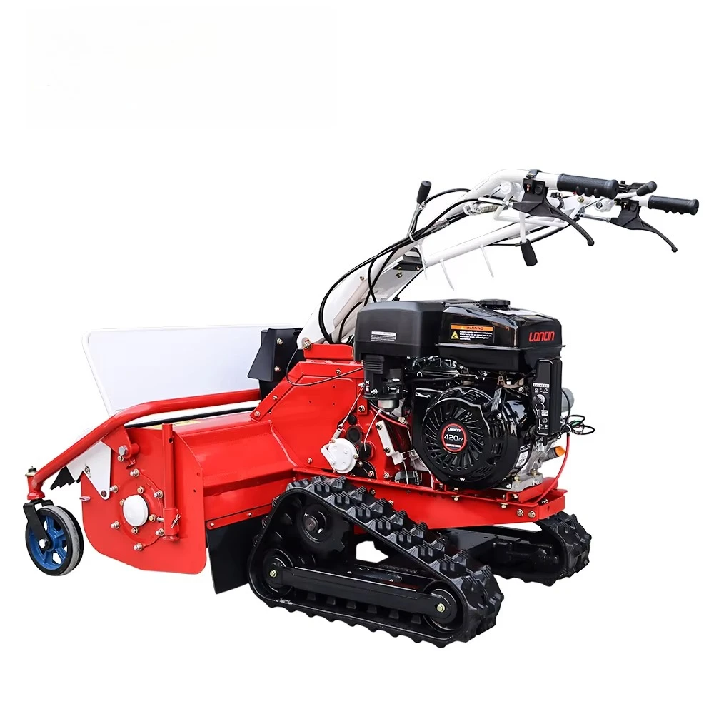 

Industrial Grade 270cc 4-Speed Adjustable 4-Stroke Single Cylinder Petrol Lawn Mower Self-Propelled For Residential Yards