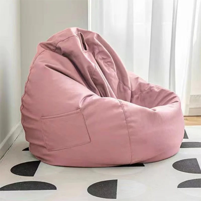 

Lounge Designer Bean Bag Sofa Outdoor Waterproof Large One Person Bean Bag Sofa Pink Puffy Sillones Puffs Outdoor Furniture