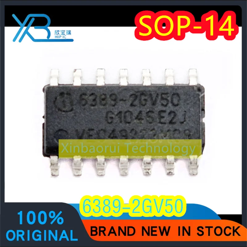 

(4/50pieces) 6389-2GV50 TLE6389-2GV50 SOP14 power switch controller chip 100% brand new good quality original