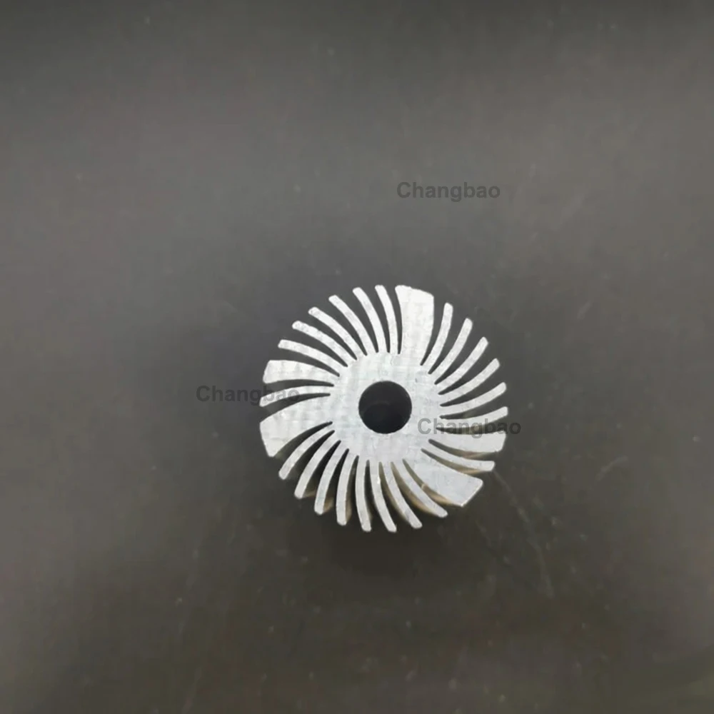 D46mm*H20mm Aluminum Heatsink Radiator for Led Ceiling Light Spotlight Downlight