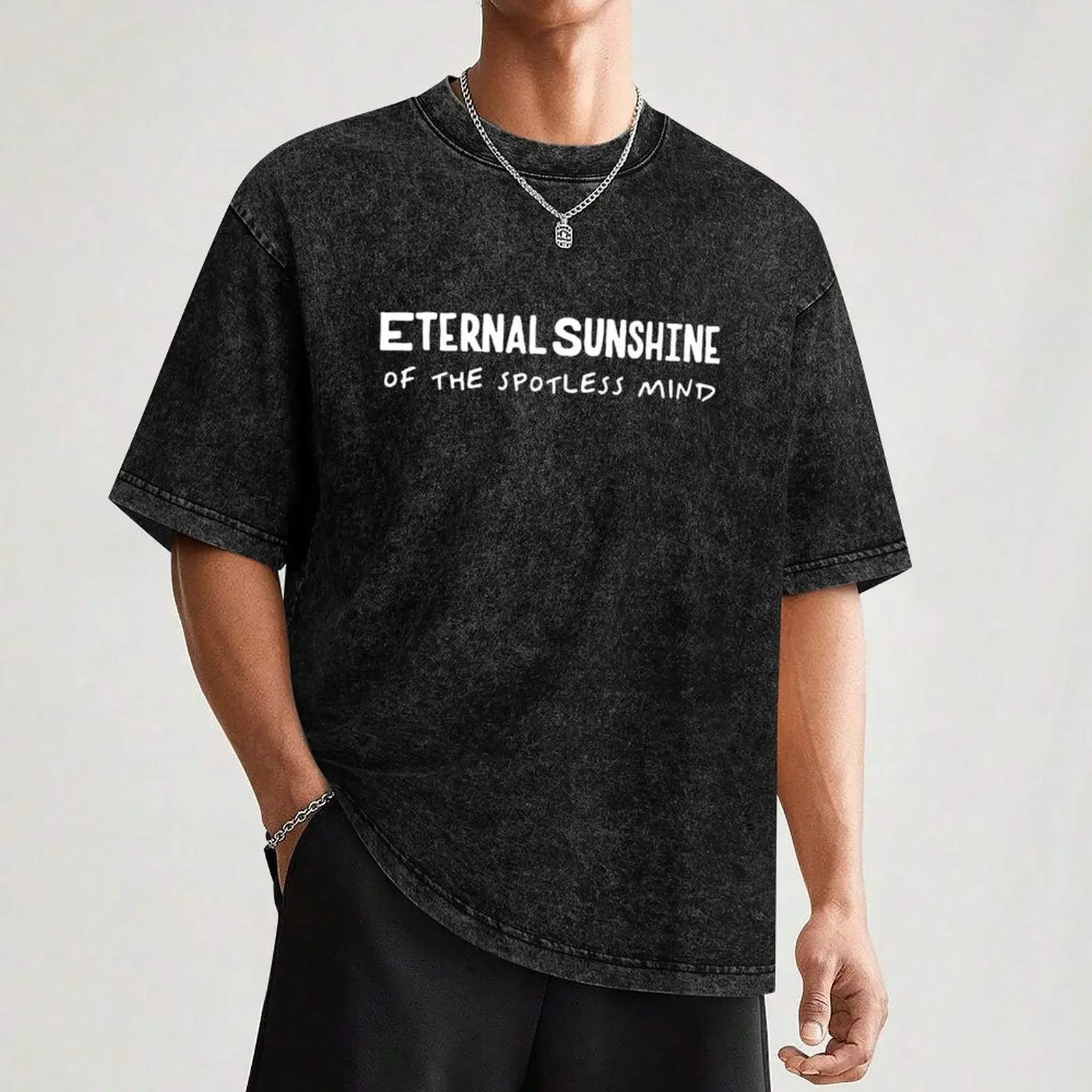 T-shirt graphique de la Dominique éternelle de l'esprit sans tache pour hommes, chemises version bi, vêtements mignons