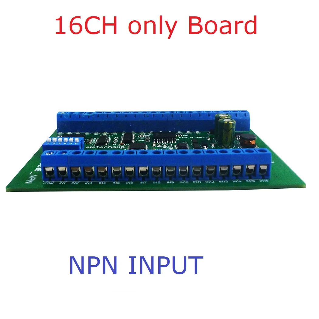 

PLC Control System Integrated Circuit: 8-48 Channel Multifunction RS485 Remote IO Module with MODBUS RTU Protocol