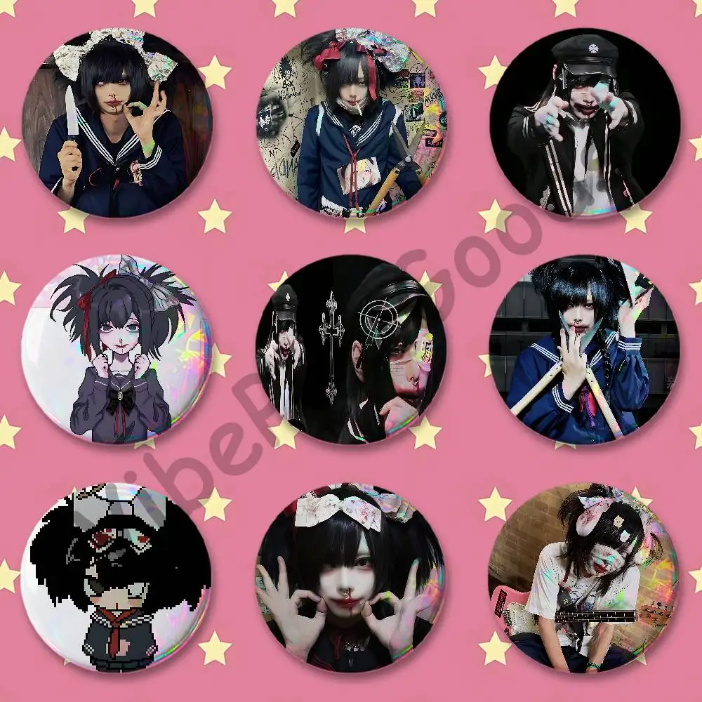 Hiro S-Senketsu Akochan Hirokun HD Print Badges Pretty Round Display Brooches IP merchandise 32mm 58mm 75mm 44mm 25mm