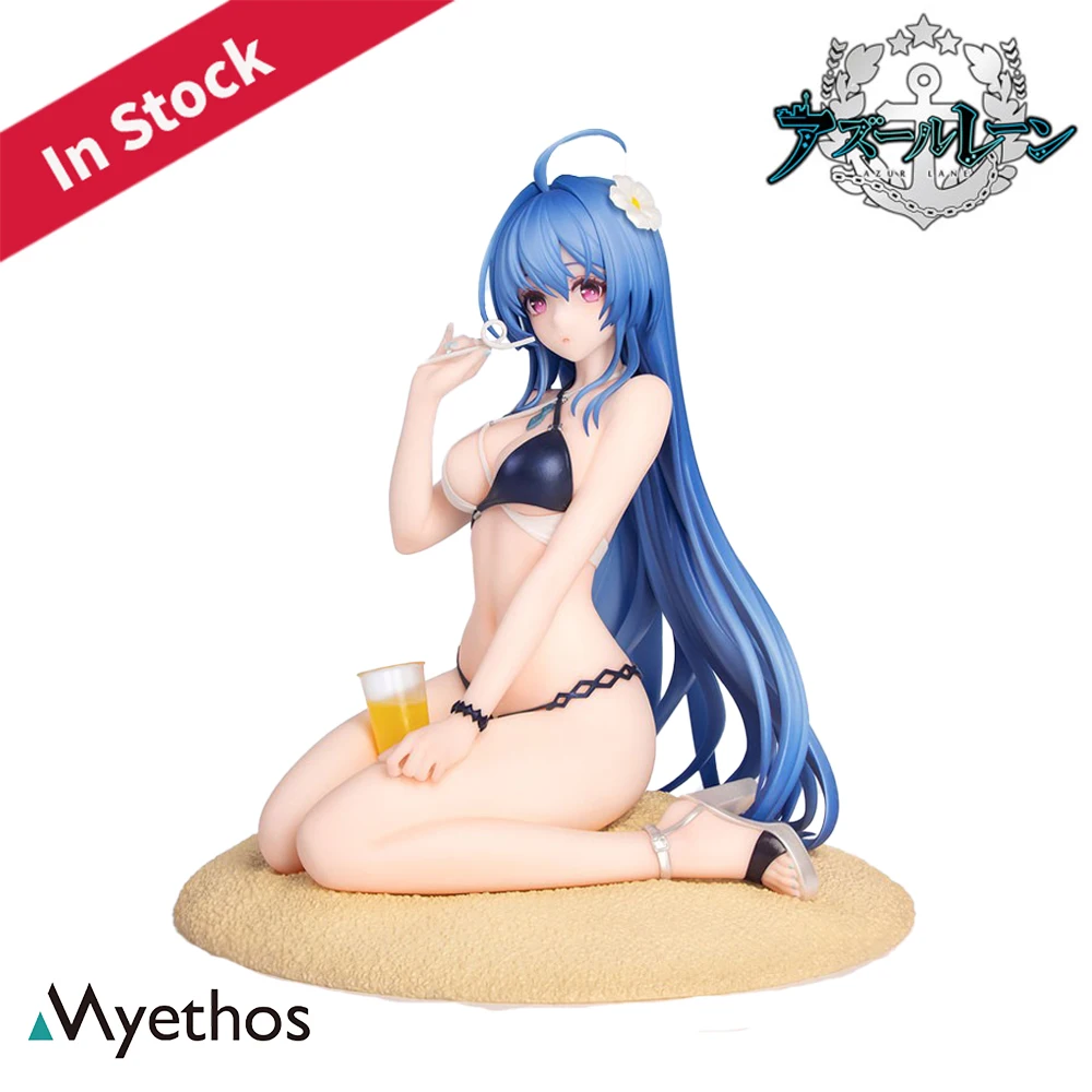 Original Genuine Myethos Gift+ Azur Lane Helena: Shimmering Triangle Wave 1/8 H=122mm Anime Figure Model Decoration Toy