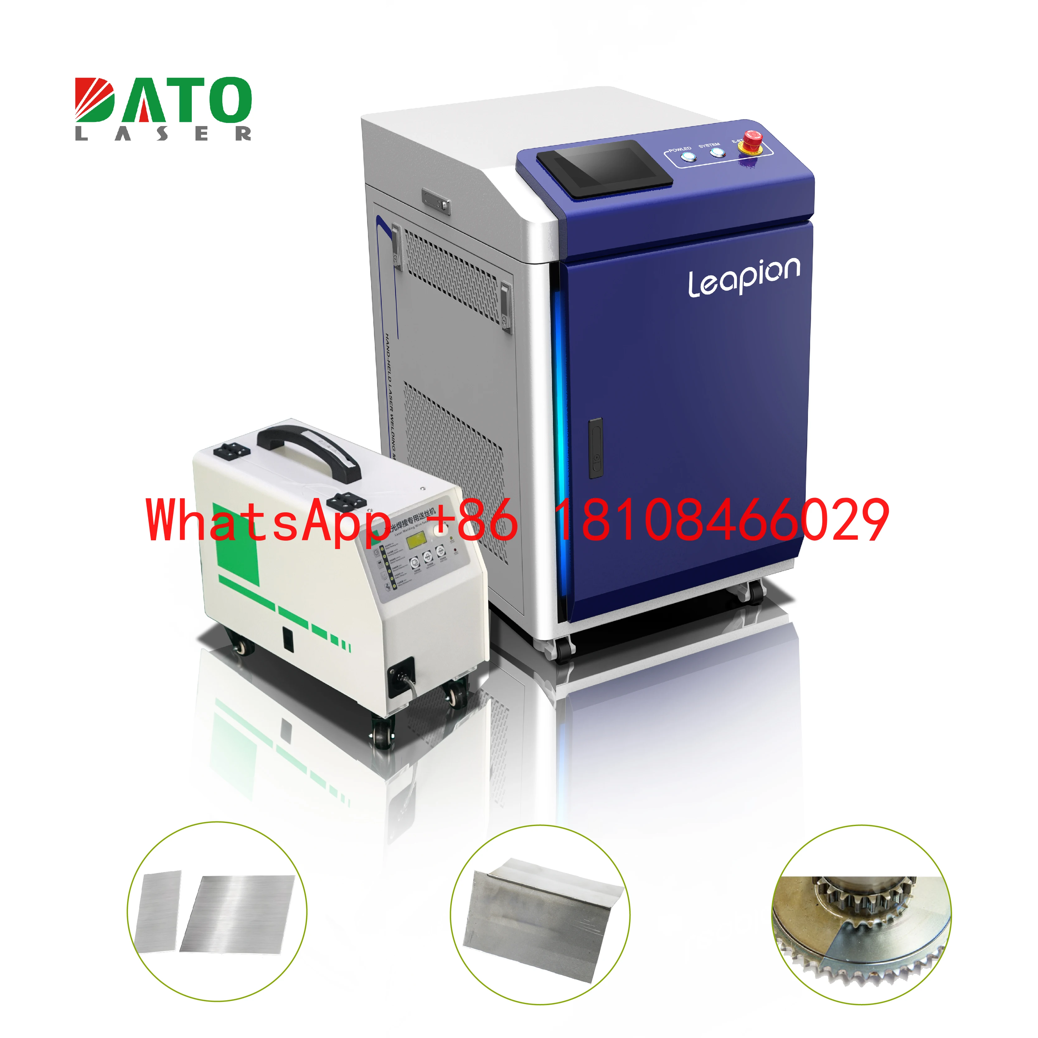 Stainless Steel Laser Welding Machine Handheld Fiber Laser Machine for Welding Metal 1kw Portable Laser Welder