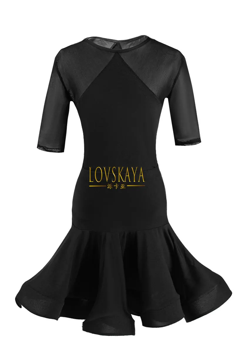 Latin Dance Performance Kleding Vrouwen Rokken Modale Tops Nieuwe Training Kleding Kinderen Professionele Wedstrijd