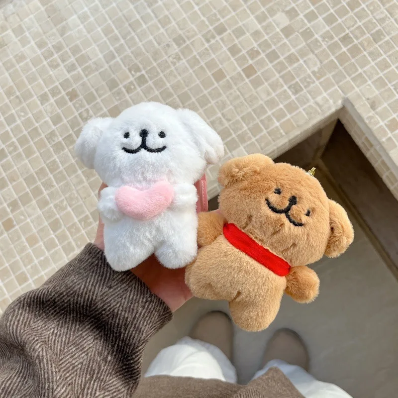 ل AirPods Pro 2nd حافظة لطيف أفخم المالطية الكلب غطاء من البولي يوريثان ل AirPods 4 3 2 زوجين سلاسل المفاتيح سماعة شحن صندوق قلادة هدية