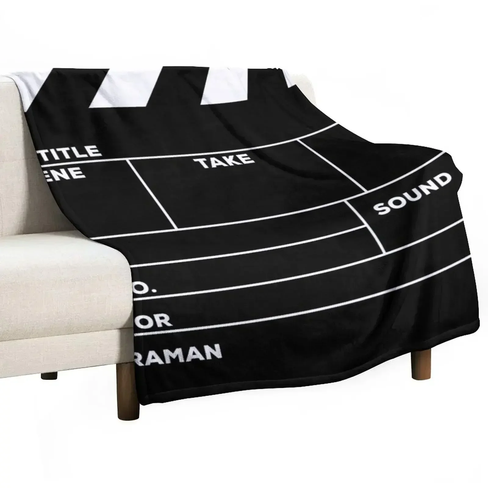 Movies Director Filmmaker Movie Slate Film Slate Clapperboard Throw Blanket Beautifuls Tourist Soft Big Luxury Brand Blankets