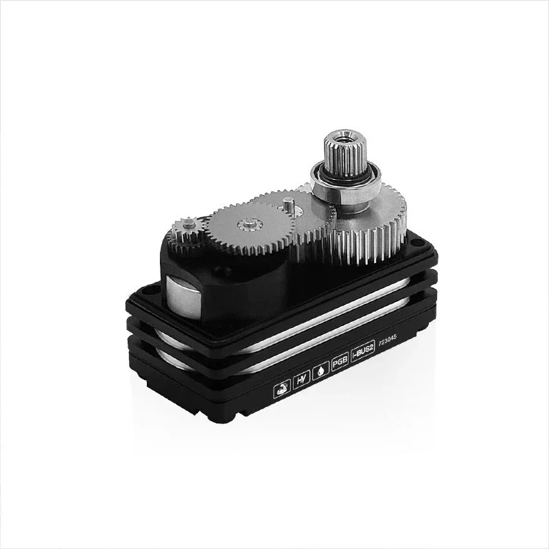 SkyDEl1pcs GTS-2 Short High Voltage Brushless Servo, I-BUS2 Compatible, Lightweight CT4 Titanium Gear For RC Car