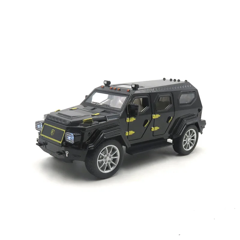 1:28 giocattoli auto camion SUV cavaliere XV modello in lega Diecast veicoli auto bambini LED bambini regali collezione giocattoli di simulazione per ragazzi