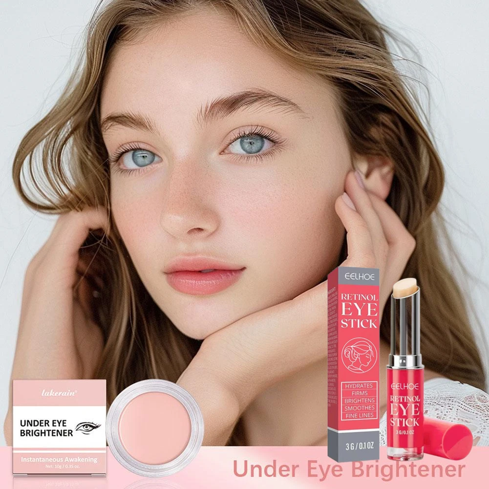 Hydrating Eye Brightening Concealer&Contour Cream-Full Coverage Long Lasting Correcting Eye Concealer For A Perfect Look Makeup