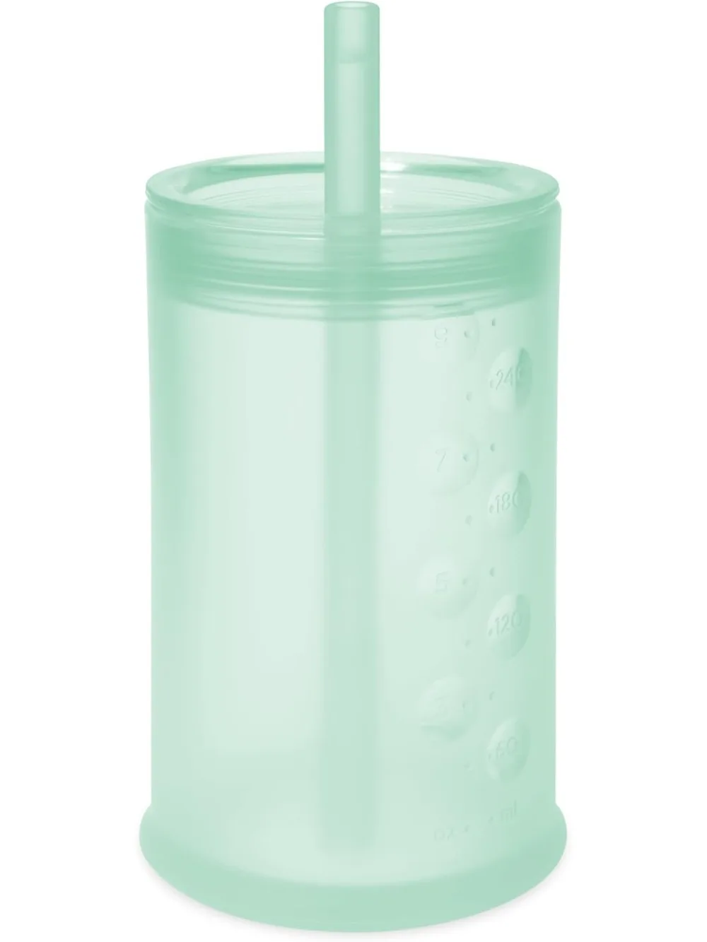 

Прозрачная силиконовая тренировочная чашка с соломинкой — небьющаяся чашка-непроливайка для малышей 12mo+