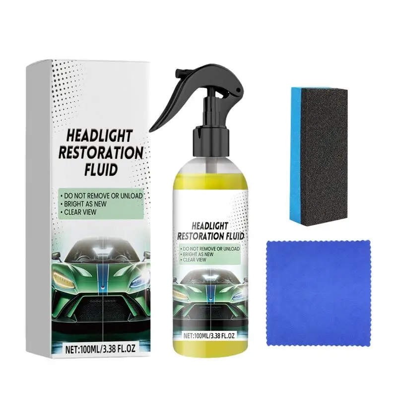 

Car Headlight Restoration Polishing Kits Car Light Polisher Scratch Remover Maintenance Liquid Auto Accessories Refurbish Agent