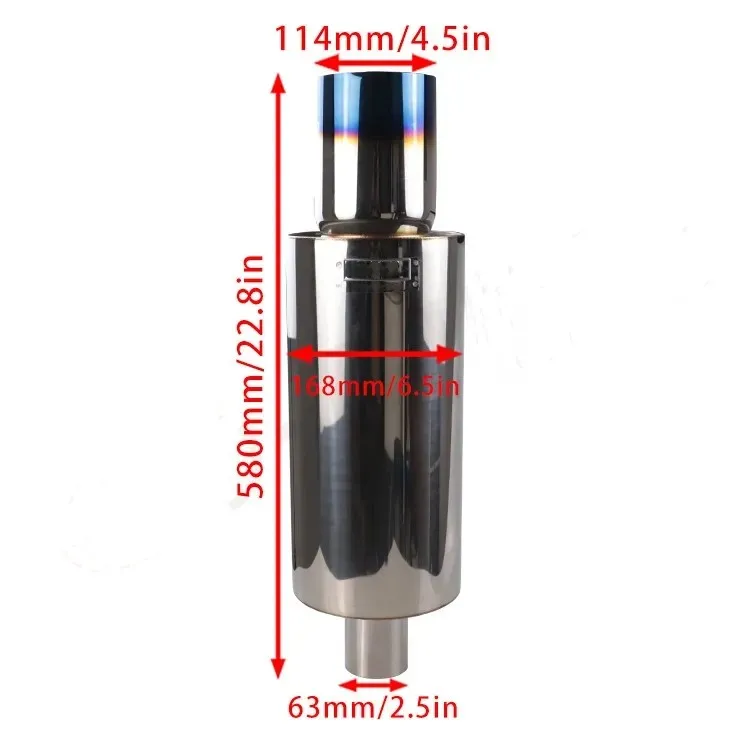 China Factory High Quality Wholesale Price Exhaust Pipe Silenciador De Escape