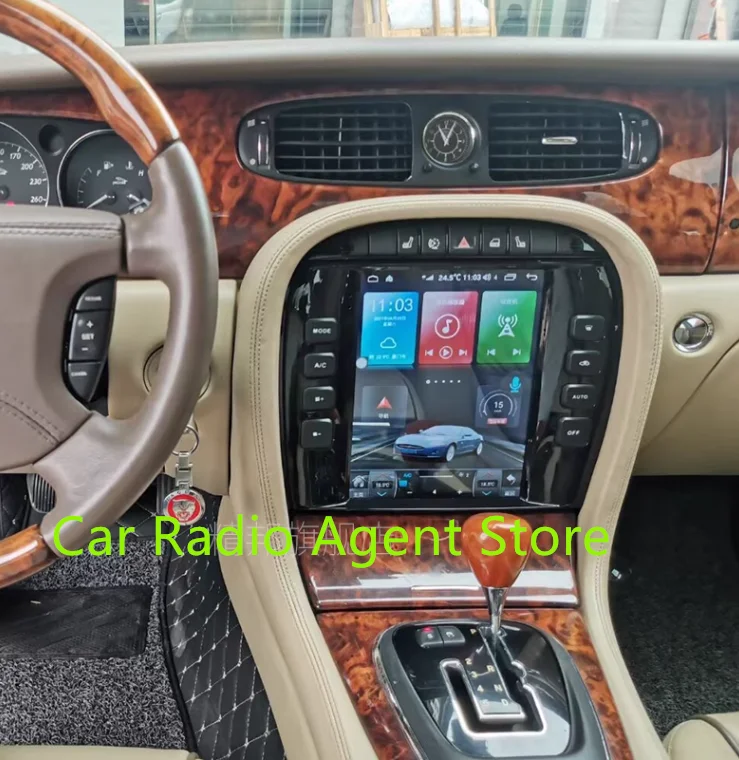 

Мультимедийный плеер 8G128G 2 din для Jaguar S-type 2001-2009 Android 12, автомобильное радио, стерео, GPS-навигация, Авторадио, головное устройство