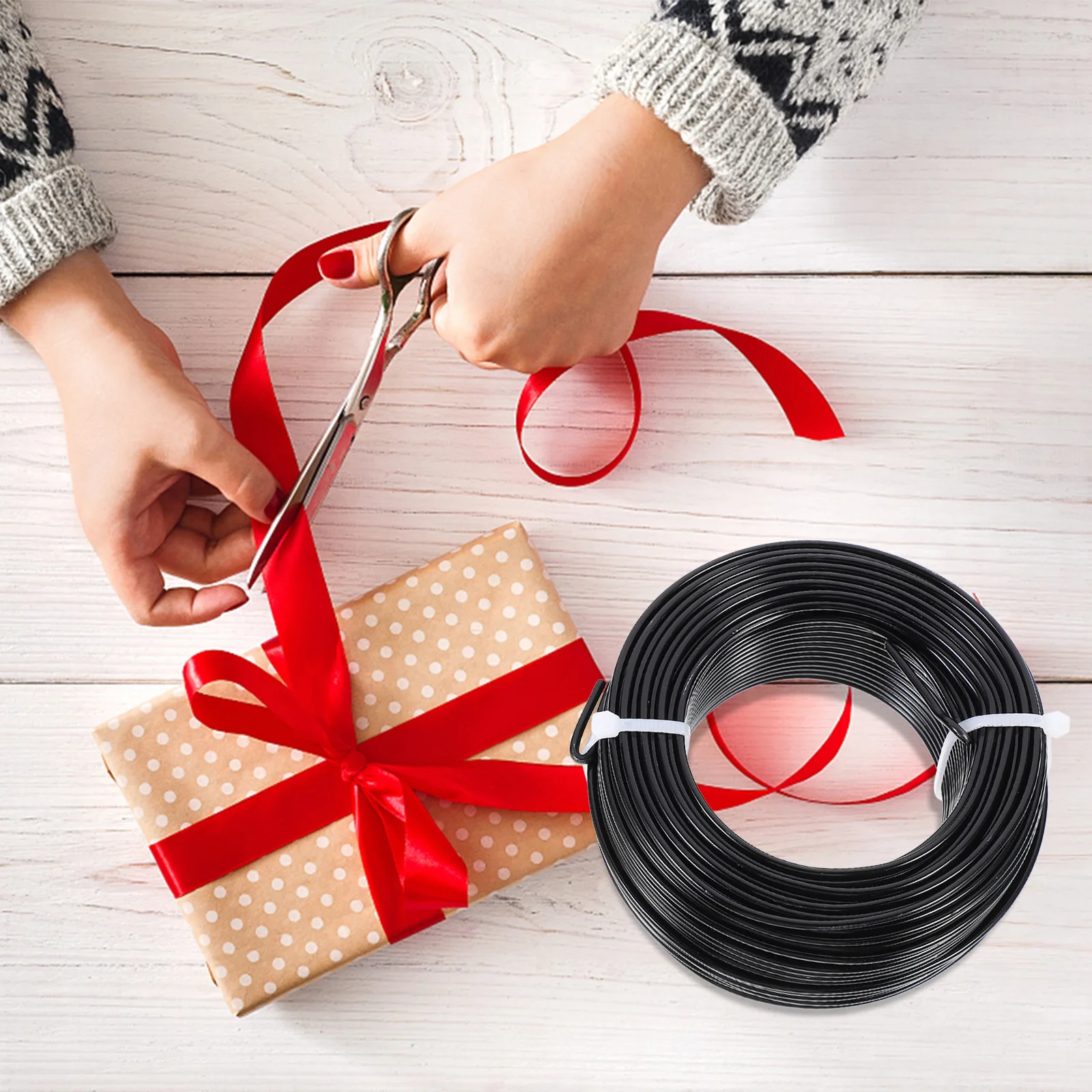 Jewelry Wire Making Supplies Bendable Jewlery Crafts Anodized Aluminum for Crafting