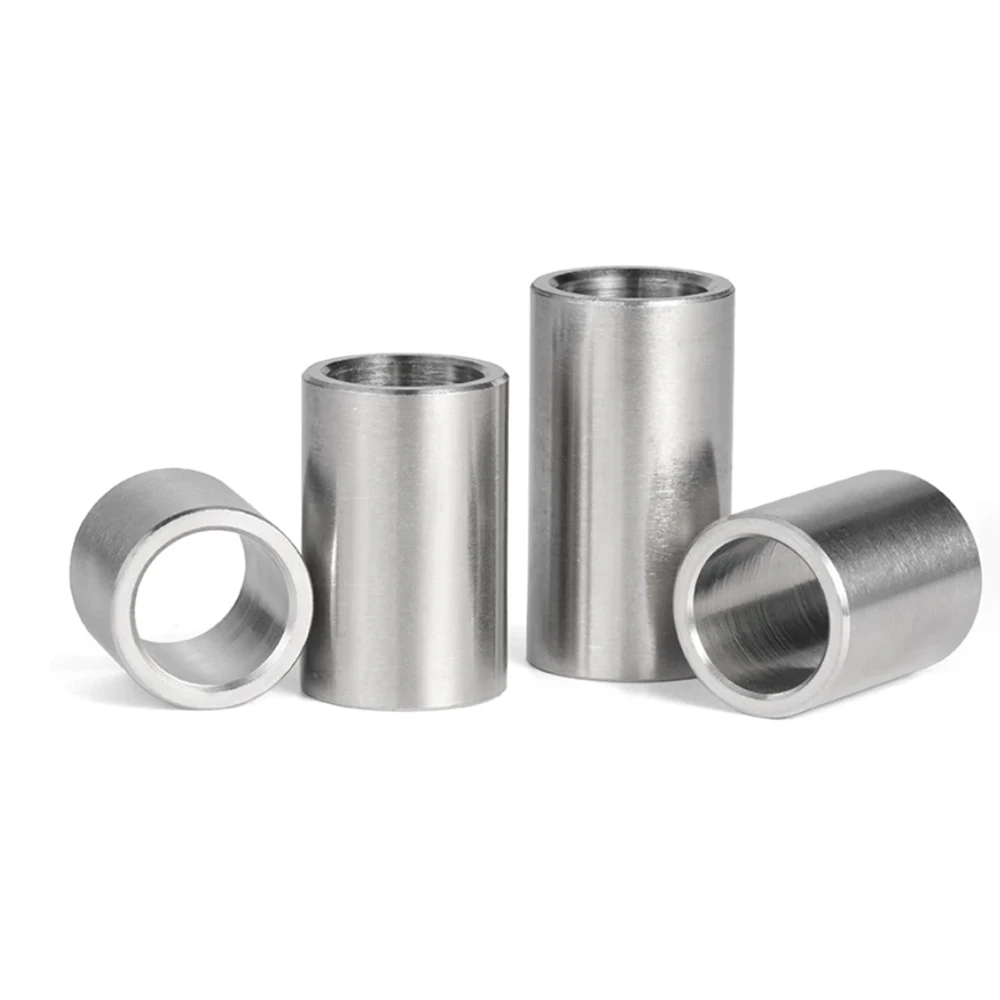 304 SS Extended Cylindrical Sleeve M7 M8 M9 M10 Unthreaded Bushing Hollow Liner Spacer Round Shaft Sleeve Hardware Parts ﻿