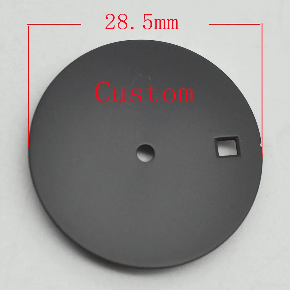Customize your logo Watch dial for UnitasNH35A ETA 2824 Miyota8215 Automatic Movement mechancal mens wriwtwatches