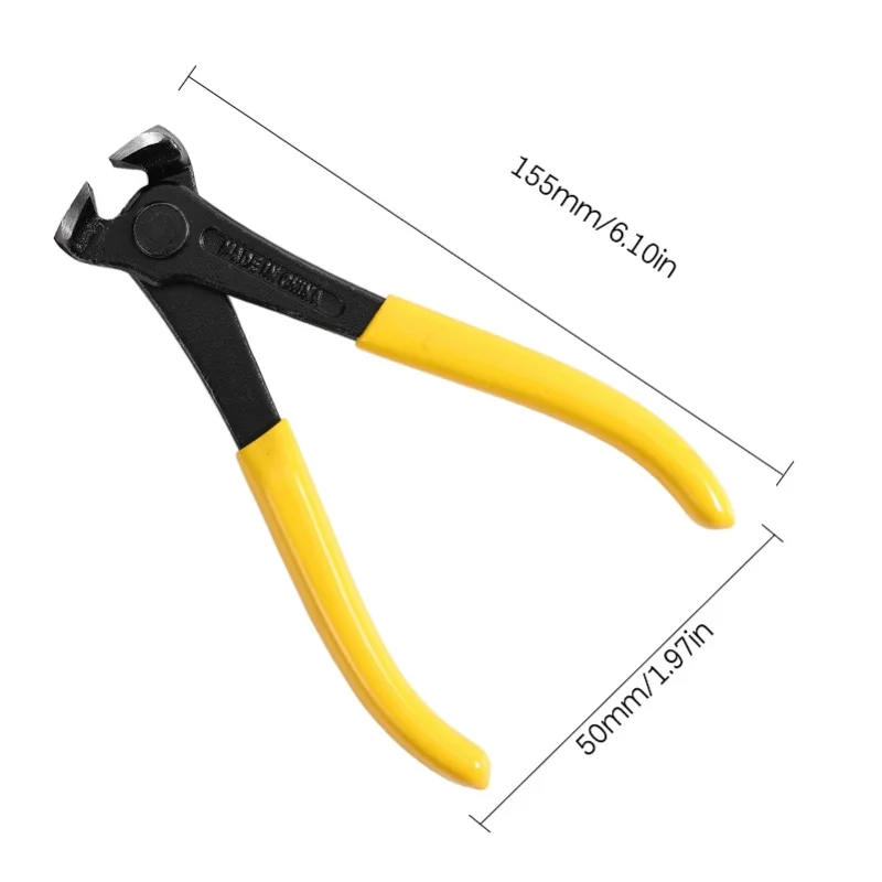 Muspor MX0361D 6-Inch Fret Wire Cutter End Nippers Guitar Fret Wire End Cutting Pliers Luthier Tool Nipper Puller Pliers String