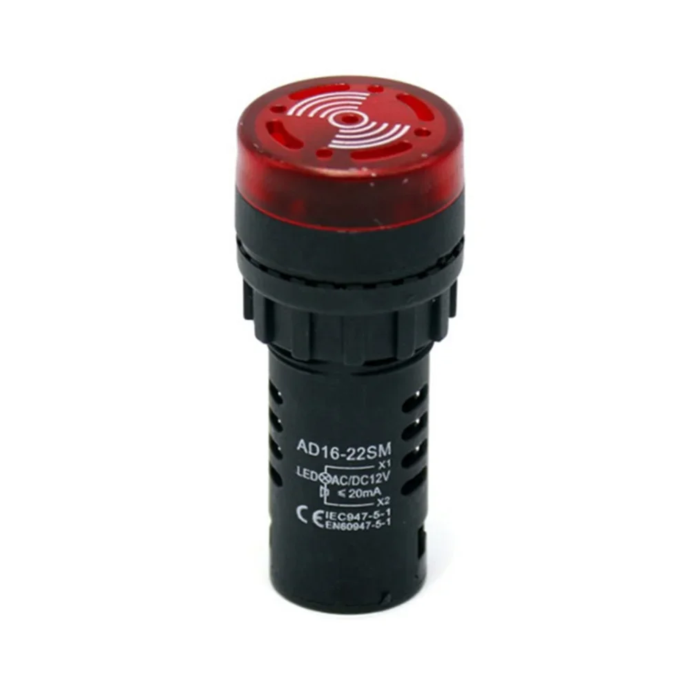 22MM Signal Light Flash Buzzer Compact And Easy To Install Exquisite Appearance For Factory Use For Industrial Use