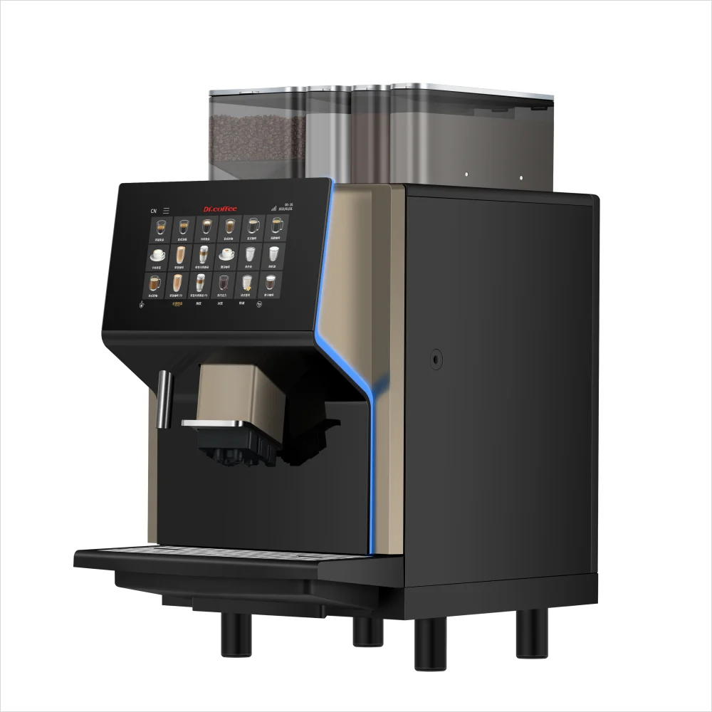 Dr.Coffee CoffeeCenter Fully Automatic Coffee Machine For Commercial Coffee Maker With 3 Powders Maquina De Café