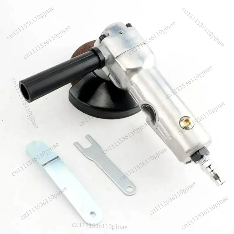 

4" Pneumatic Air Angle Sander Angle Grinder Polishing Machine, 5-10mm Air Inlet, 6csfm, 0.8 Mpa, 10000 RPM Polishing Sander