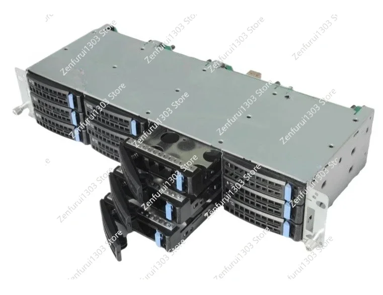

2025 new 12 disk 3.5-inch hard disk cage hot plug interface 6GB 12GB power supply chiassis 12 bay hard drive cage