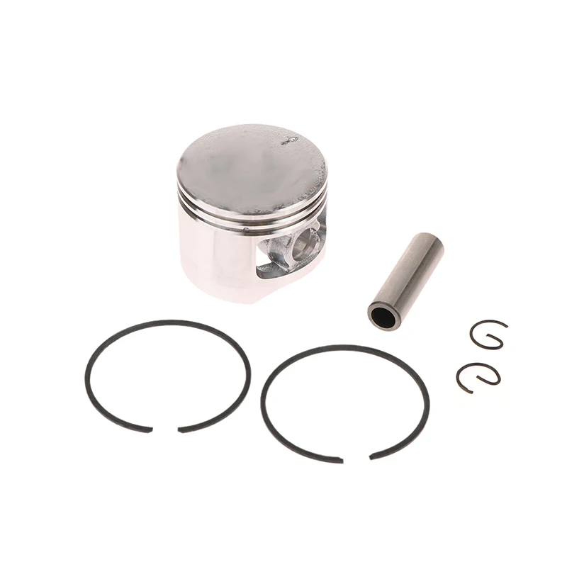 1 Set For Chinese 5200 52cc 58cc G5200 Gas Cylinder Engine Motor W/ Pin Rings Circlips Spare Parts Chainsaw Piston Kit 45/45.2mm